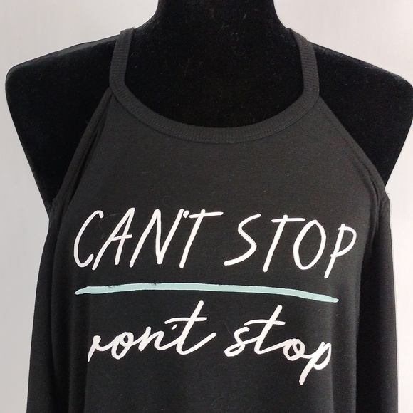 Torrid French Terry Cold Shoulder Long Sleeve Active Sweatshirt - Picture 4 of 10